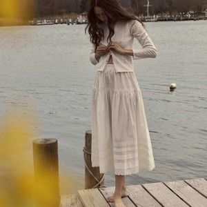 DOEN Sebastian SKIRT size S color POWDER